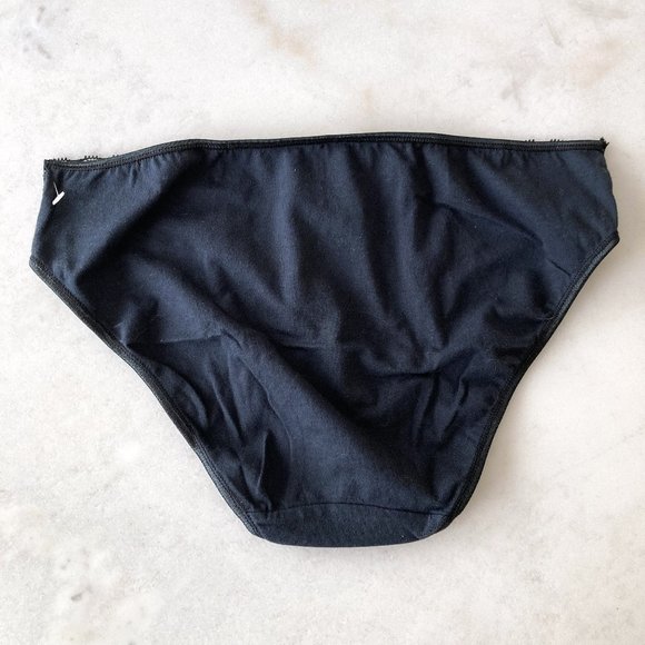 3/$20 - NWOT! New Steve black panty / underwear, lace & tiny bow detail - Picture 2 of 4